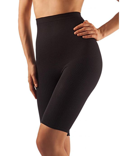 Anti-Cellulite-Mikromassage-Shorts für Damen mit hoher Taille und MILCHFASER